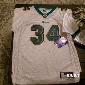 NEW REEBOK NFL JERSEY MIAMI DOLPHINS #34 R. WILLIAMS KIDS (18-20) SIZE XL